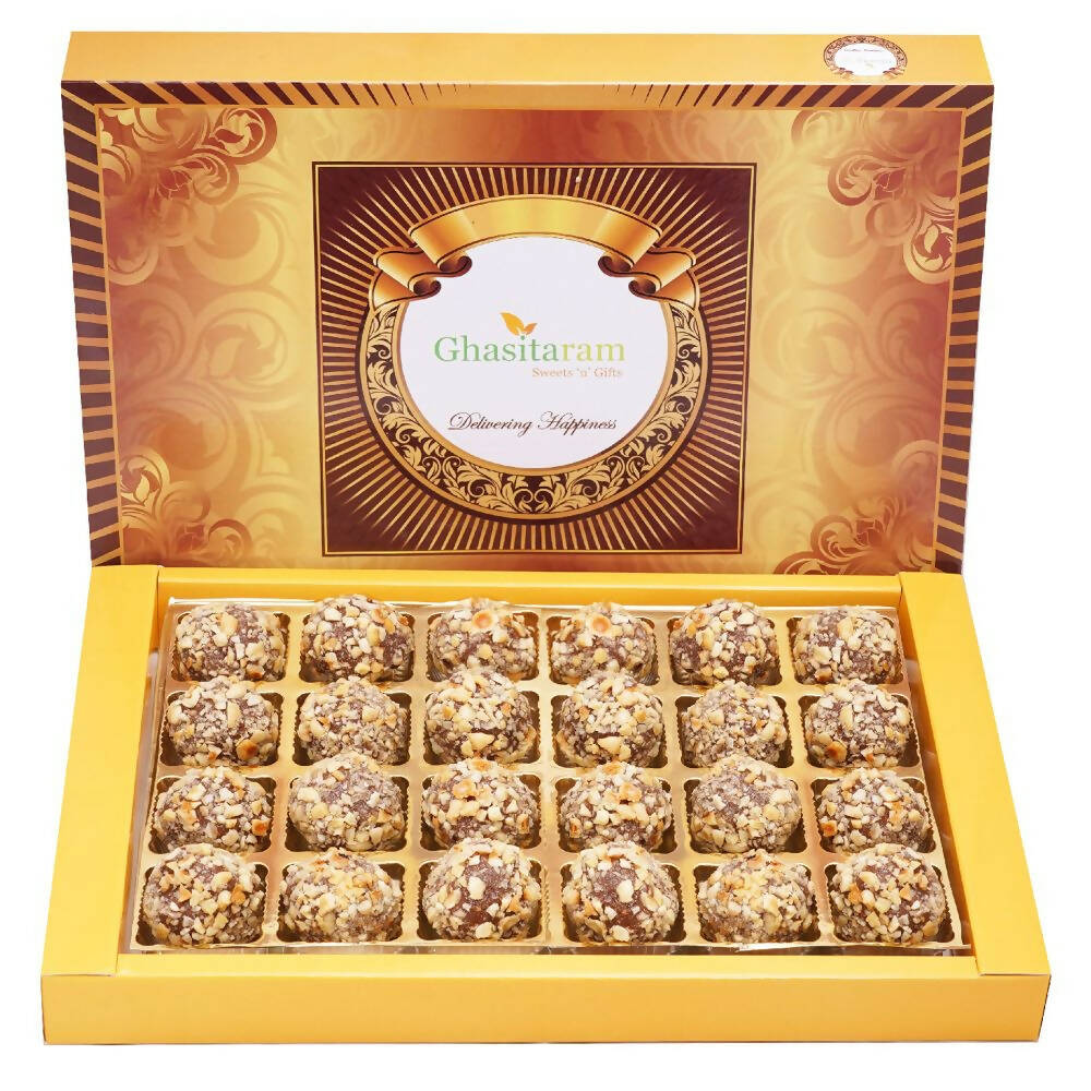 Ghasitaram Hazelnut Cashew Sweet Balls | Grocsy