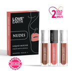 Love Earth Liquid Mousse Matte Lipstick - Nudes | Grocsy