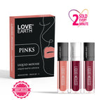 Love Earth Liquid Mousse Matte Lipstick - Pinks | Grocsy