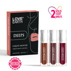 Love Earth Liquid Mousse Matte Lipstick - Deeps | Grocsy