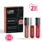 Love Earth Liquid Mousse Matte Lipstick - Brights | Grocsy