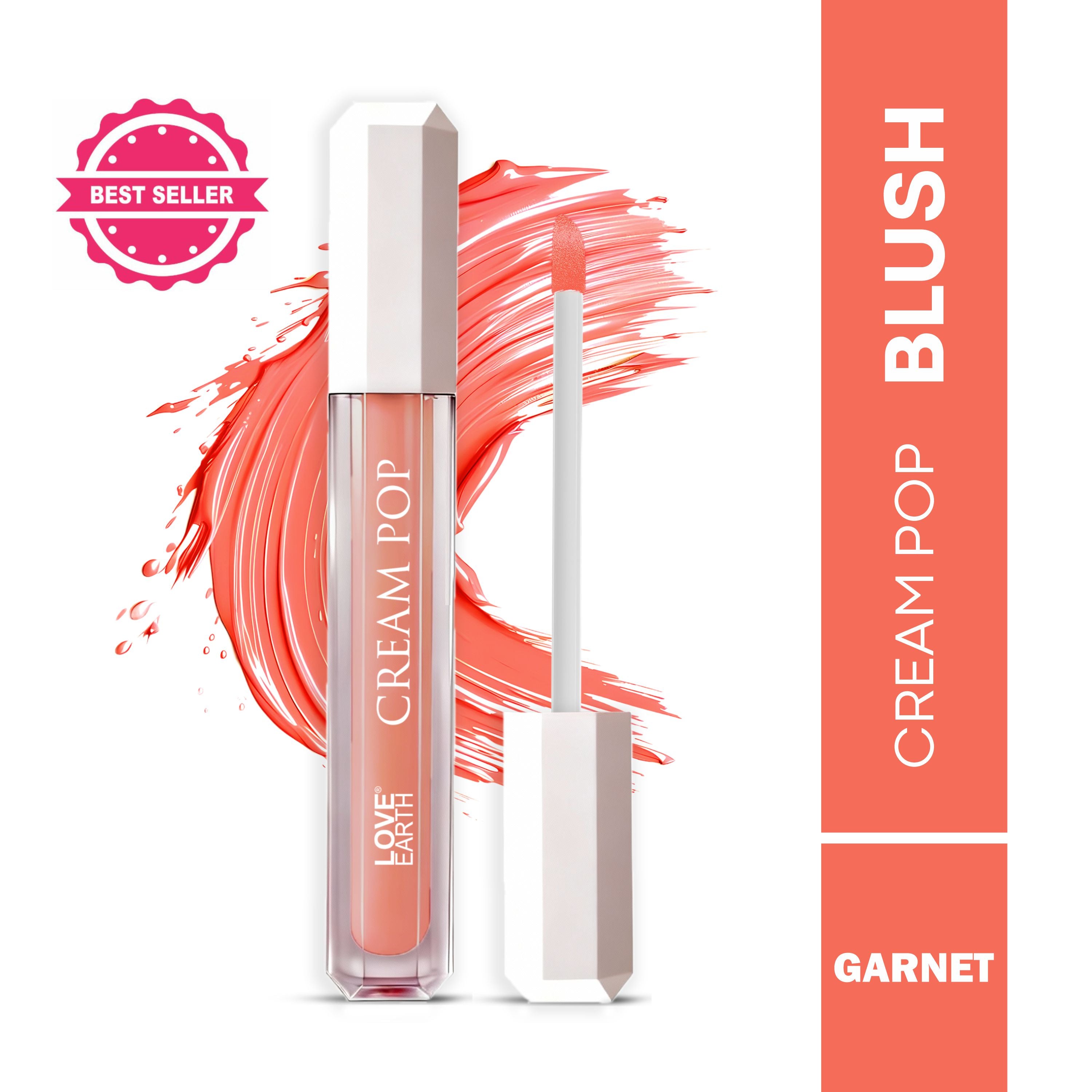 Love Earth Cream Pop Blush - Garnet | Grocsy