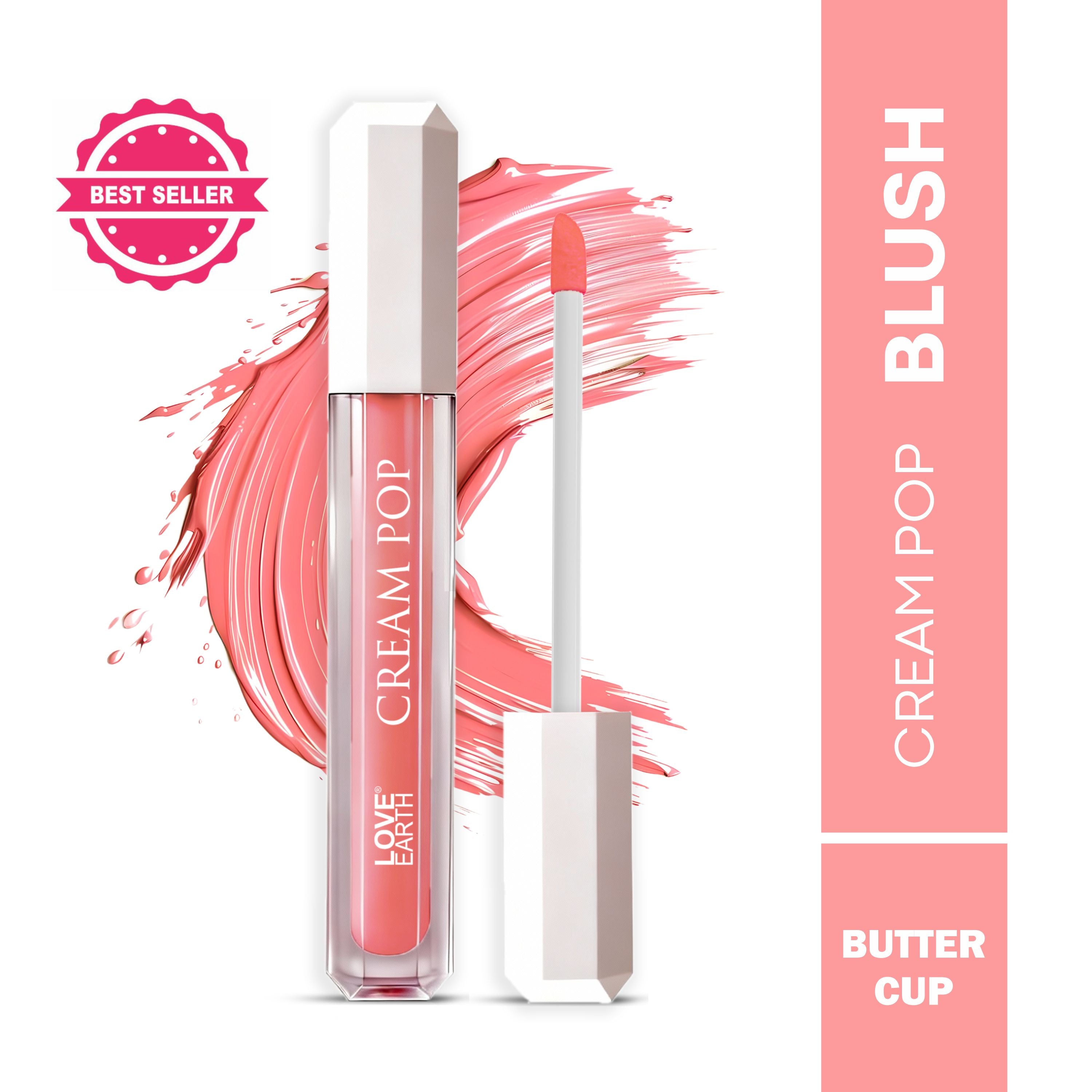 Love Earth Cream Pop Blush - Buttercup | Grocsy