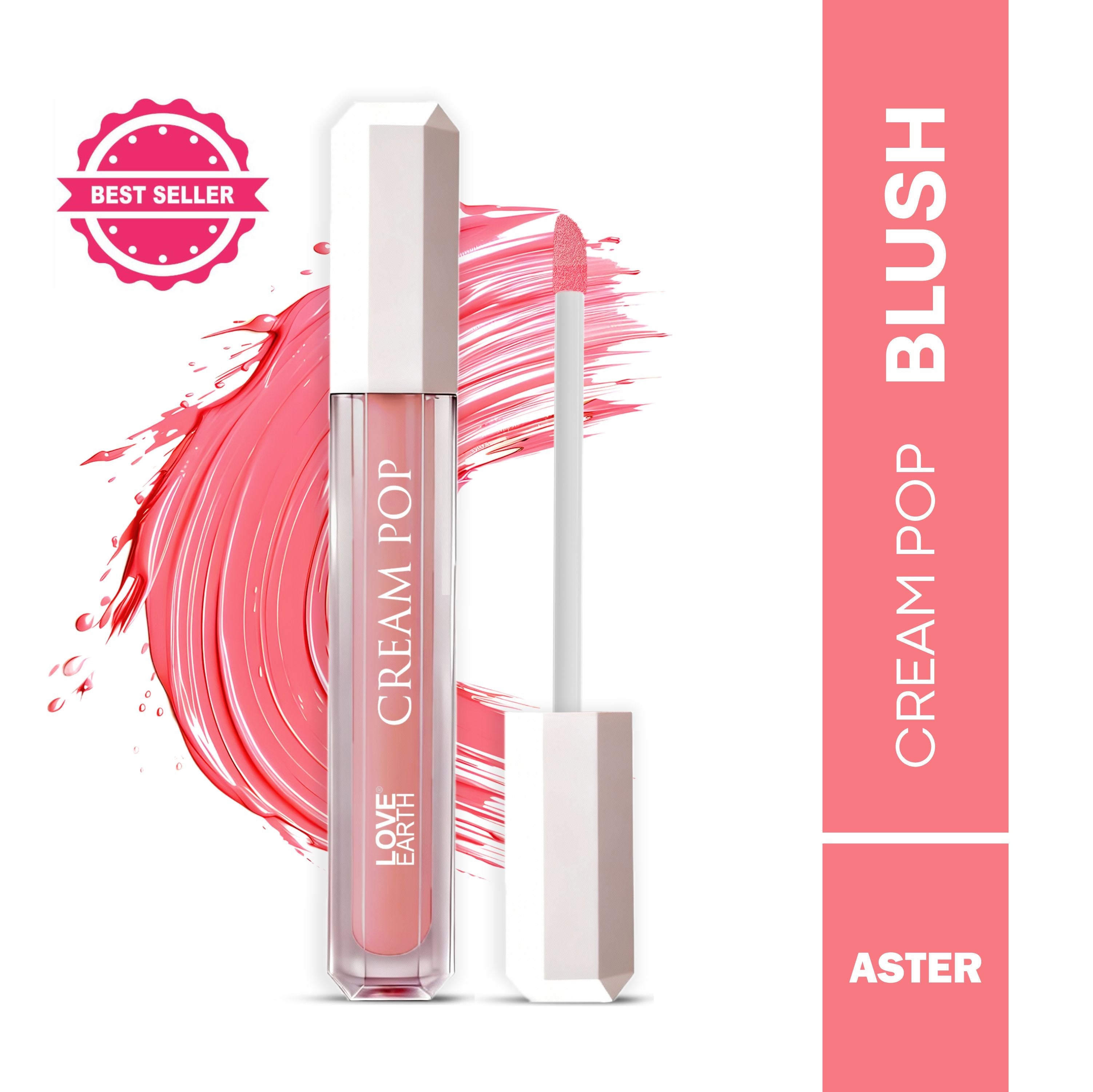 Love Earth Cream Pop Blush - Aster | Grocsy