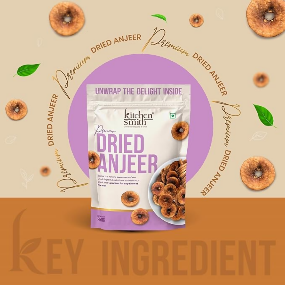 Kitchen Smith Premium Afghani Anjeer Dry Fruit | Grocsy