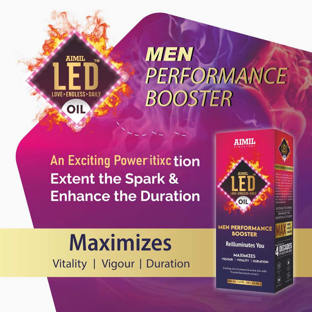 Aimil LED Oil – Men Performance Booster | Grocsy