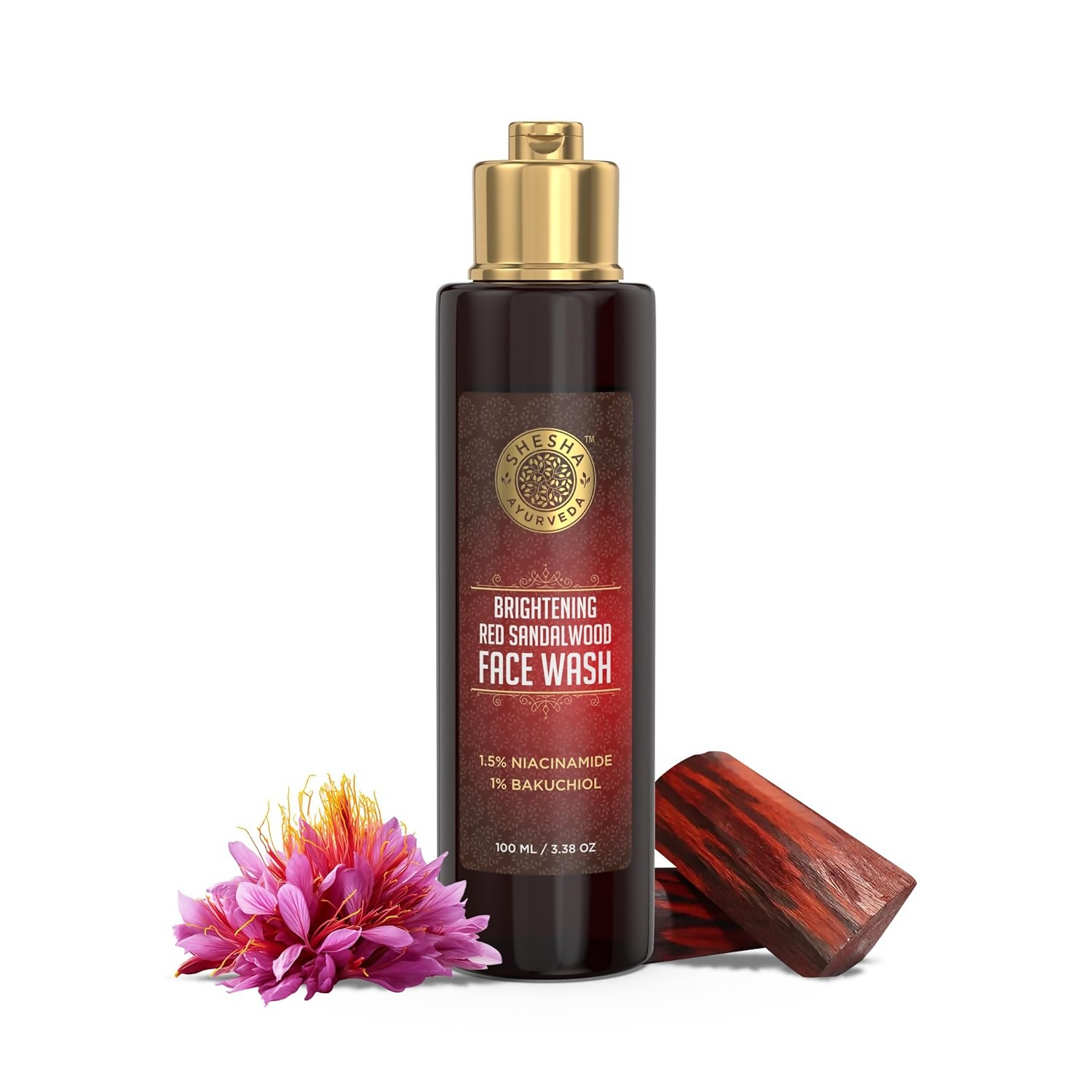 Shesha Ayurveda Sandalwood Skin Brightening Face Wash | Grocsy