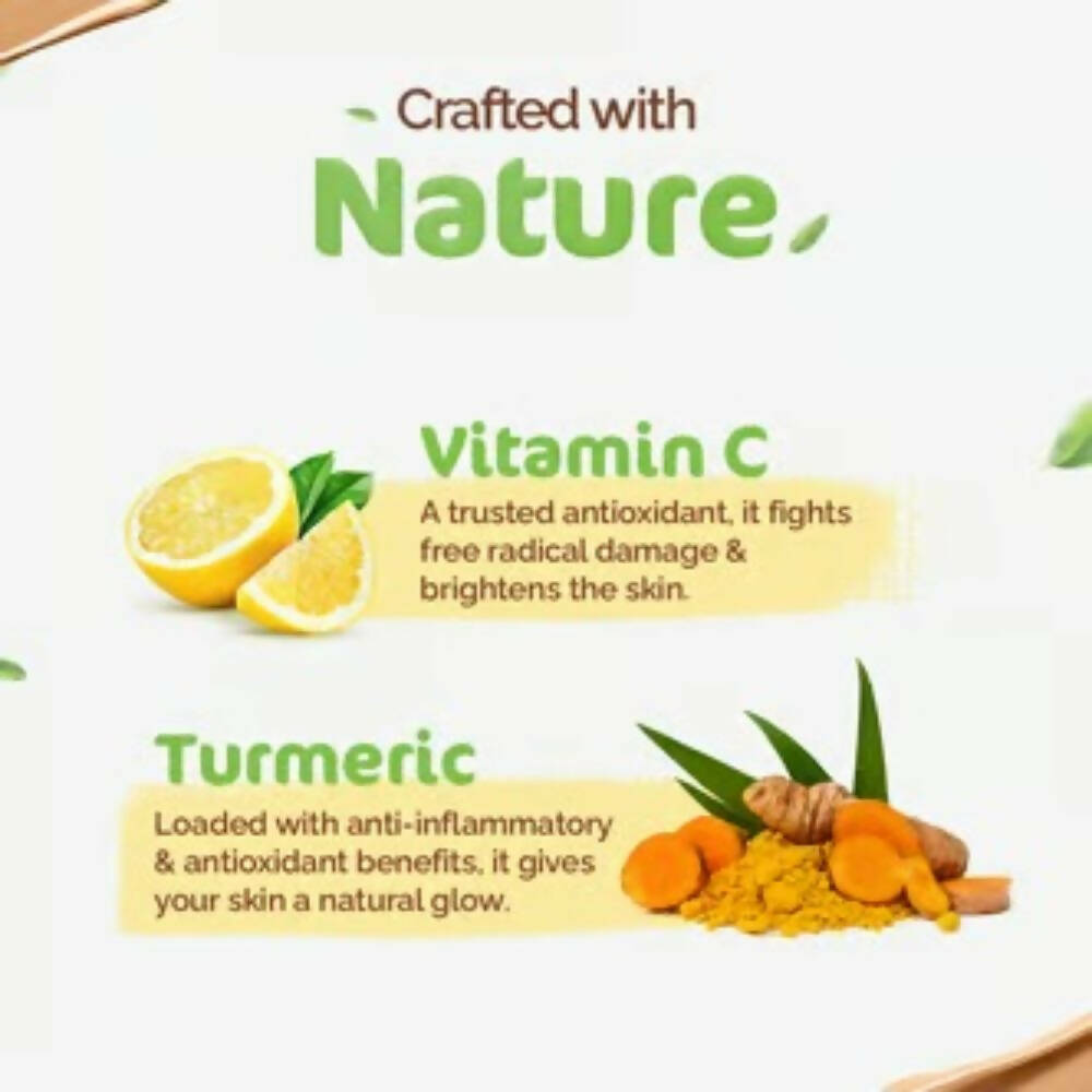 Mamaearth Glow Serum Foundation-Natural Glow | Grocsy