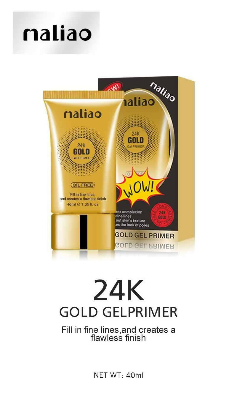Maliao Professional Matte Look 24K Gold Gel Primer | Grocsy