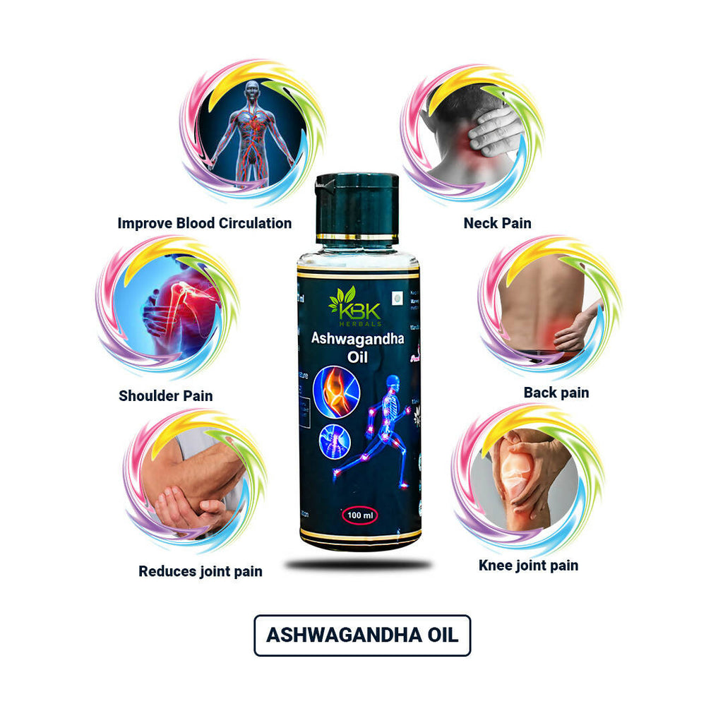 KBK Herbals Ashwagandha Oil | Grocsy