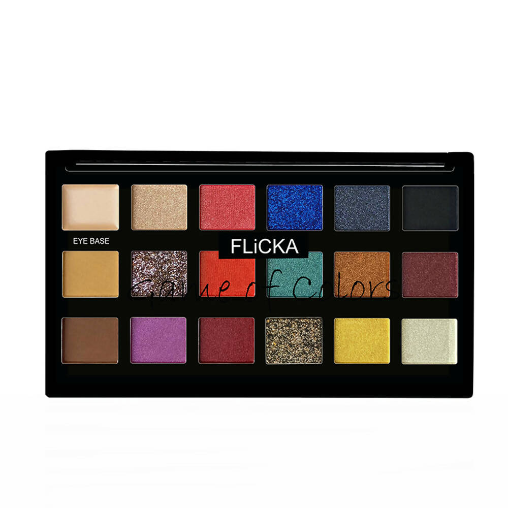 Flicka Game Of Colors Eyeshadow Palette - On Demand | Grocsy