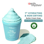 Earth Rhythm Butter Cream Shower Mousse Soap - Frozen Breath | Grocsy