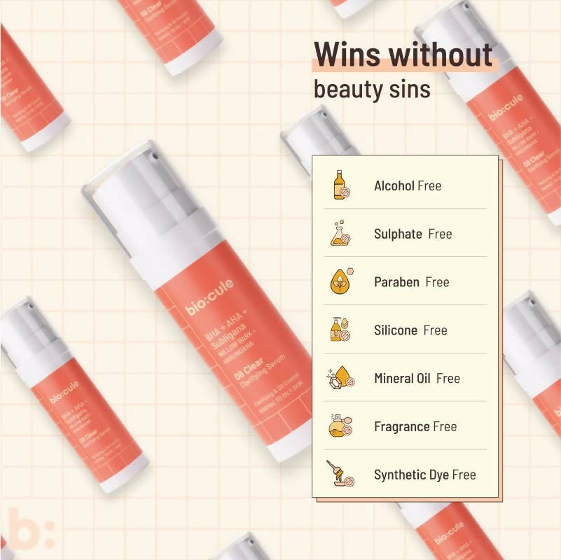 Biocule Oil Clear Clarifying Face Serum | Grocsy