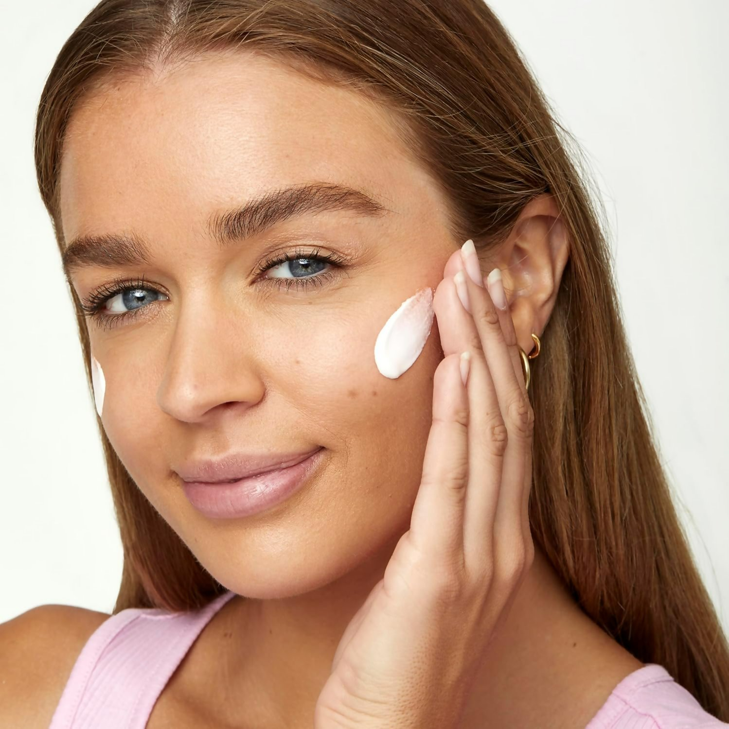 Natio Rosewater Hydration Moisture Balance Day Cream SPF 50+ | Grocsy