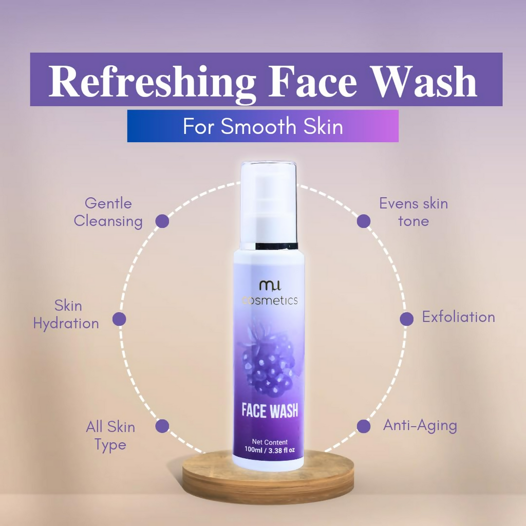 MU Cosmetics Gentle Face Wash | Grocsy