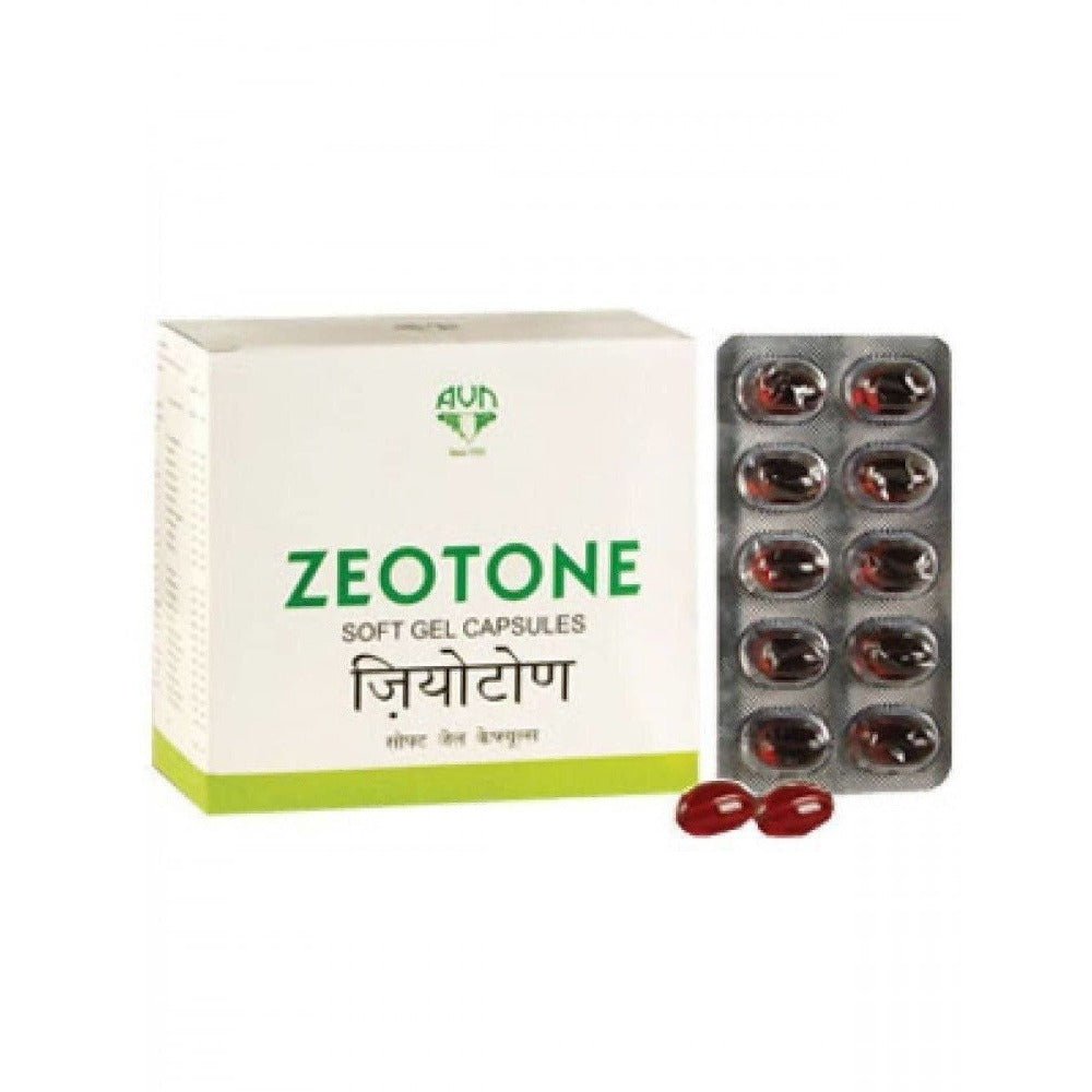 Avn Ayurveda Zeotone Soft Gel Capsules | Grocsy