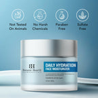 Botanic Hearth Daily Hydration Moisturizer for Face with Hyaluronic Acid & Green Tea Extract | Grocsy