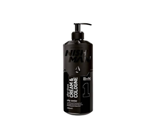 Nishman After Shave 2 in 1 Cream & Cologne City Senior - Cream Based | Grocsy