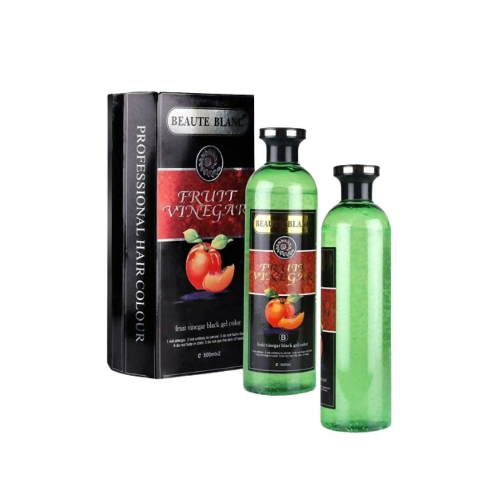 Aravli Beaute Blanc Fruit Vinegar Gel Hair Color - Natural Black | Grocsy
