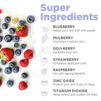 Happier Powerberry Sunscreen SPF 40 PA+++ | Grocsy