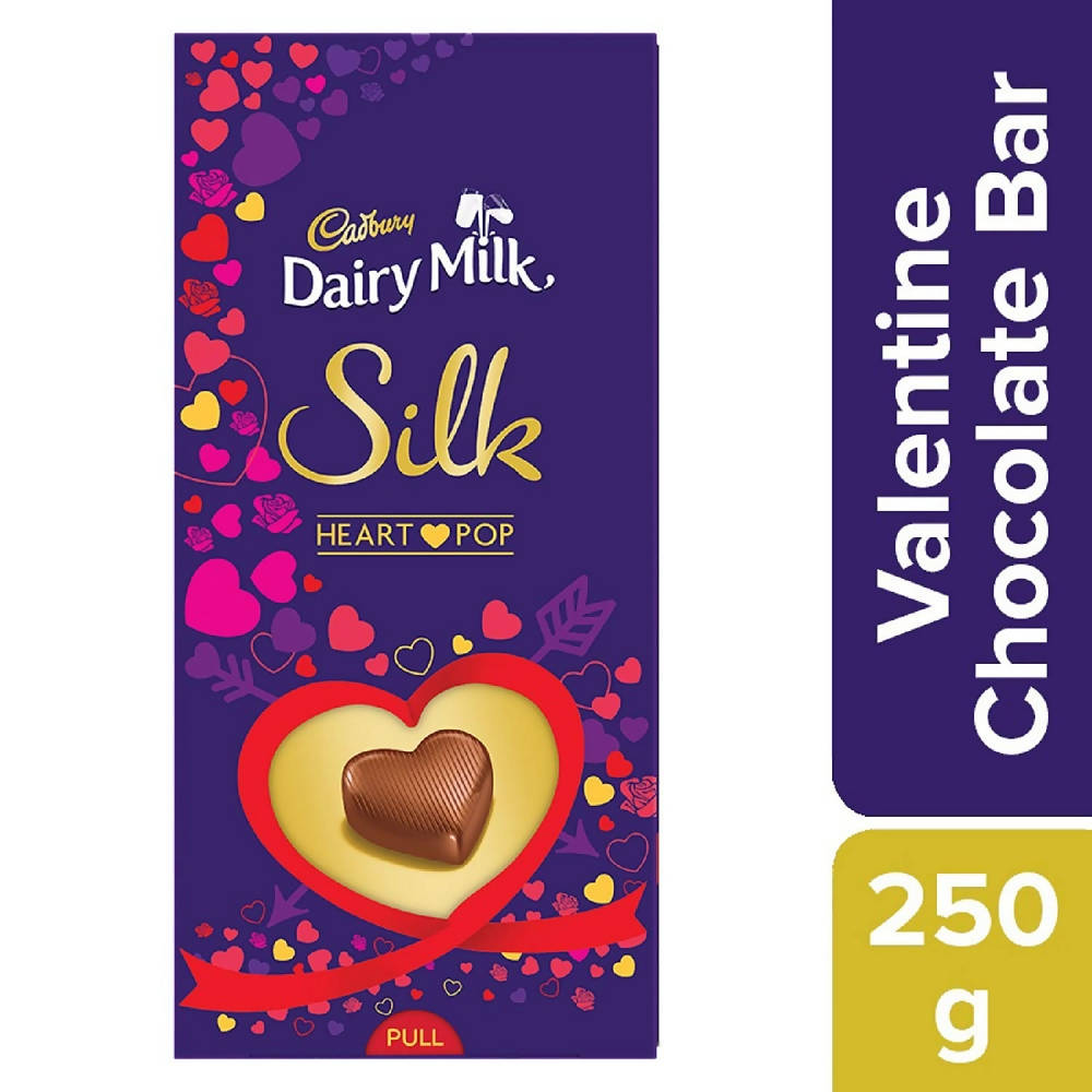 Cadbury Dairy Milk Silk Heart Pop Bars | Grocsy