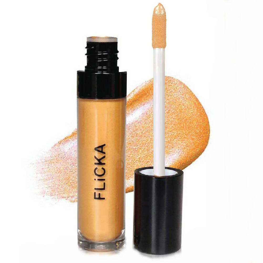 Flicka High On Shine Highlighter - Gold | Grocsy