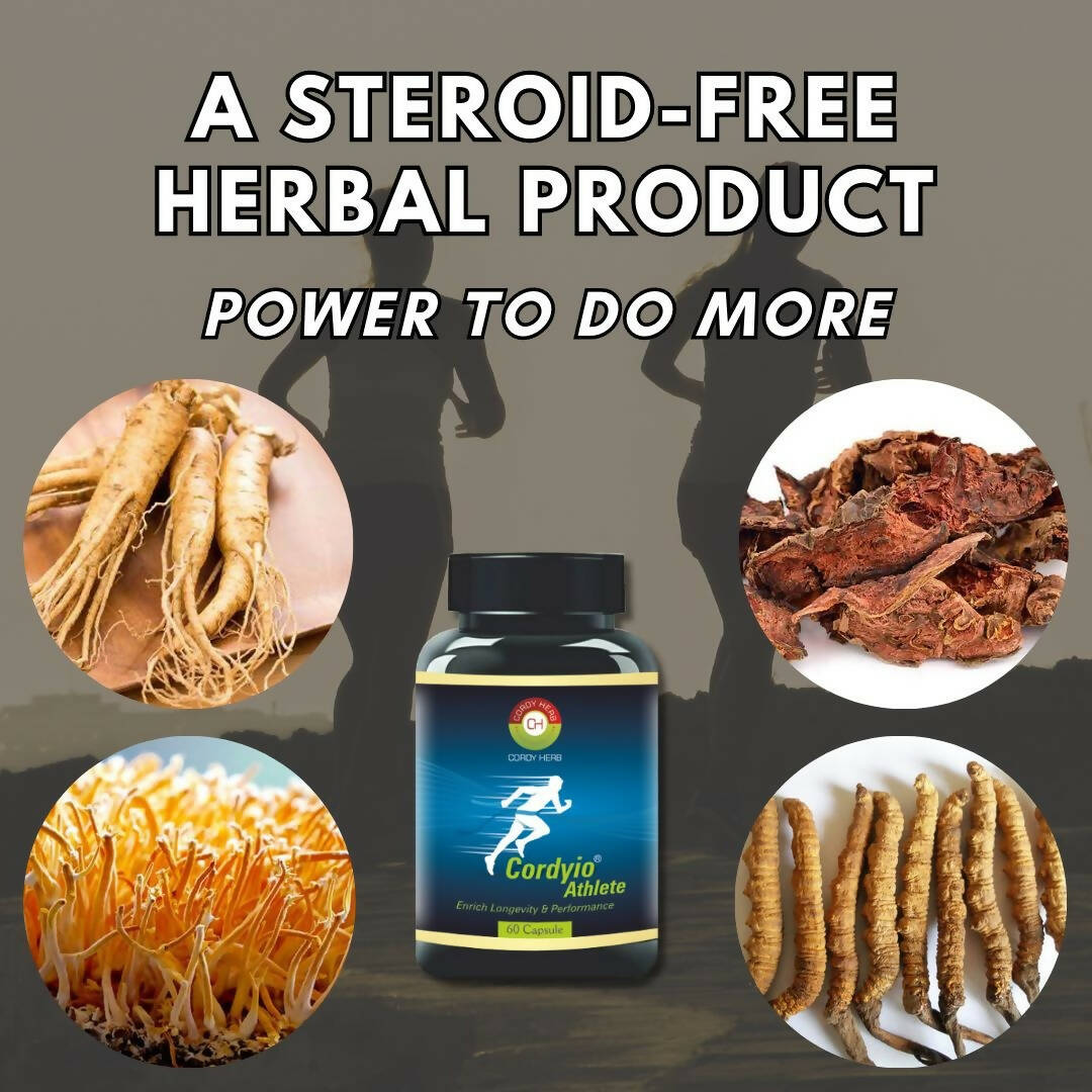Cordy Herb Cordyio Athlete Capsules | Grocsy
