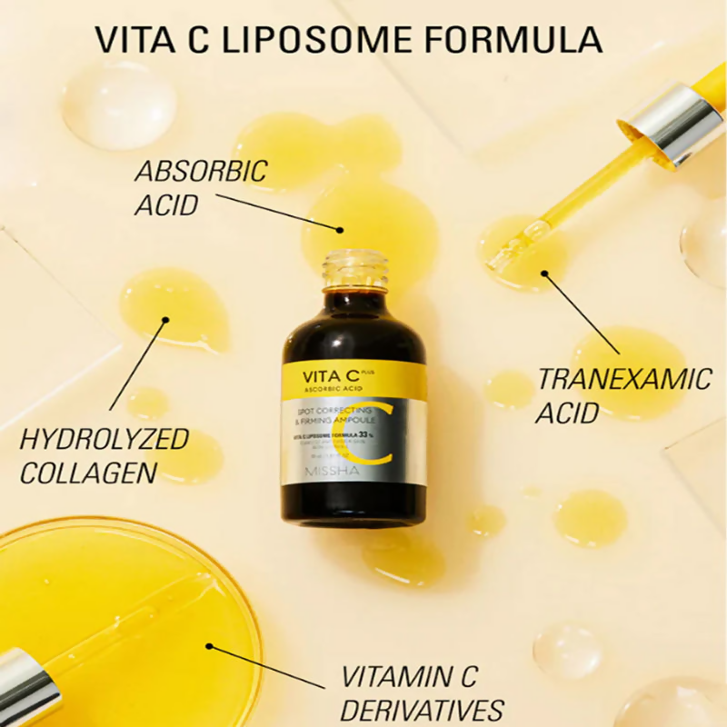 Missha Vita C Plus Spot Correcting & Firming Ampoule | Grocsy