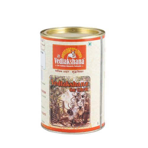 Vedlakshana Go Ghrit (Desi Cow Ghee) | Traditional Ghee | Vedic Bilona Method|Pure, Natural & Healthy | Grocsy