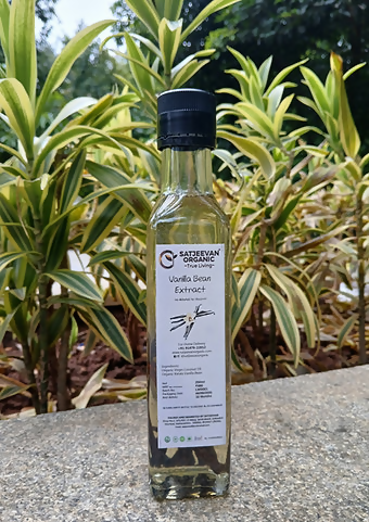 Satjeevan Organic Vanilla Bean Extract | Grocsy