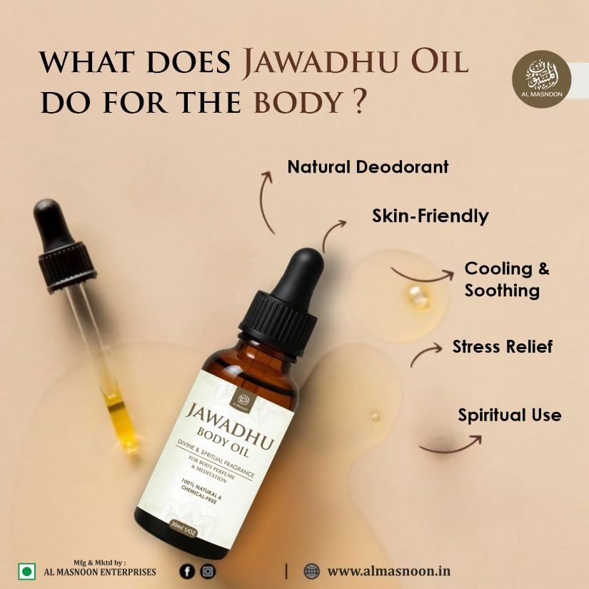 Al Masnoon Jawadhu Body Oil | Grocsy