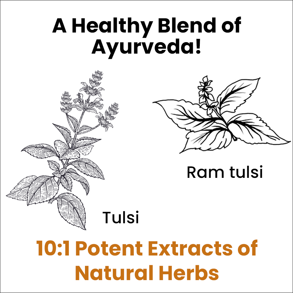myUpchar Ayurveda Tulsi Drops | Grocsy