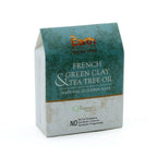 The Earth Reserve French Green Clay & Tea Tree Oil Soap | Grocsy