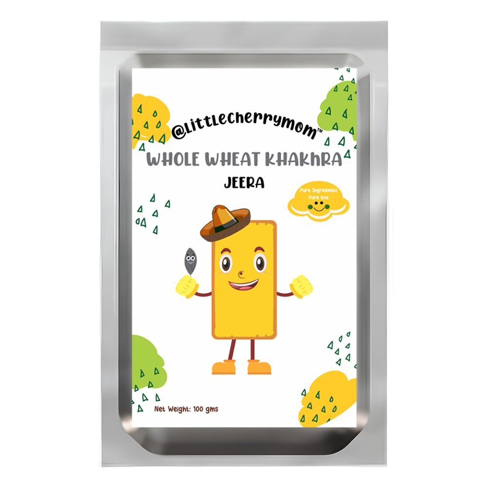 Littlecherrymom Whole Wheat Khakhra ?Jeera | Grocsy