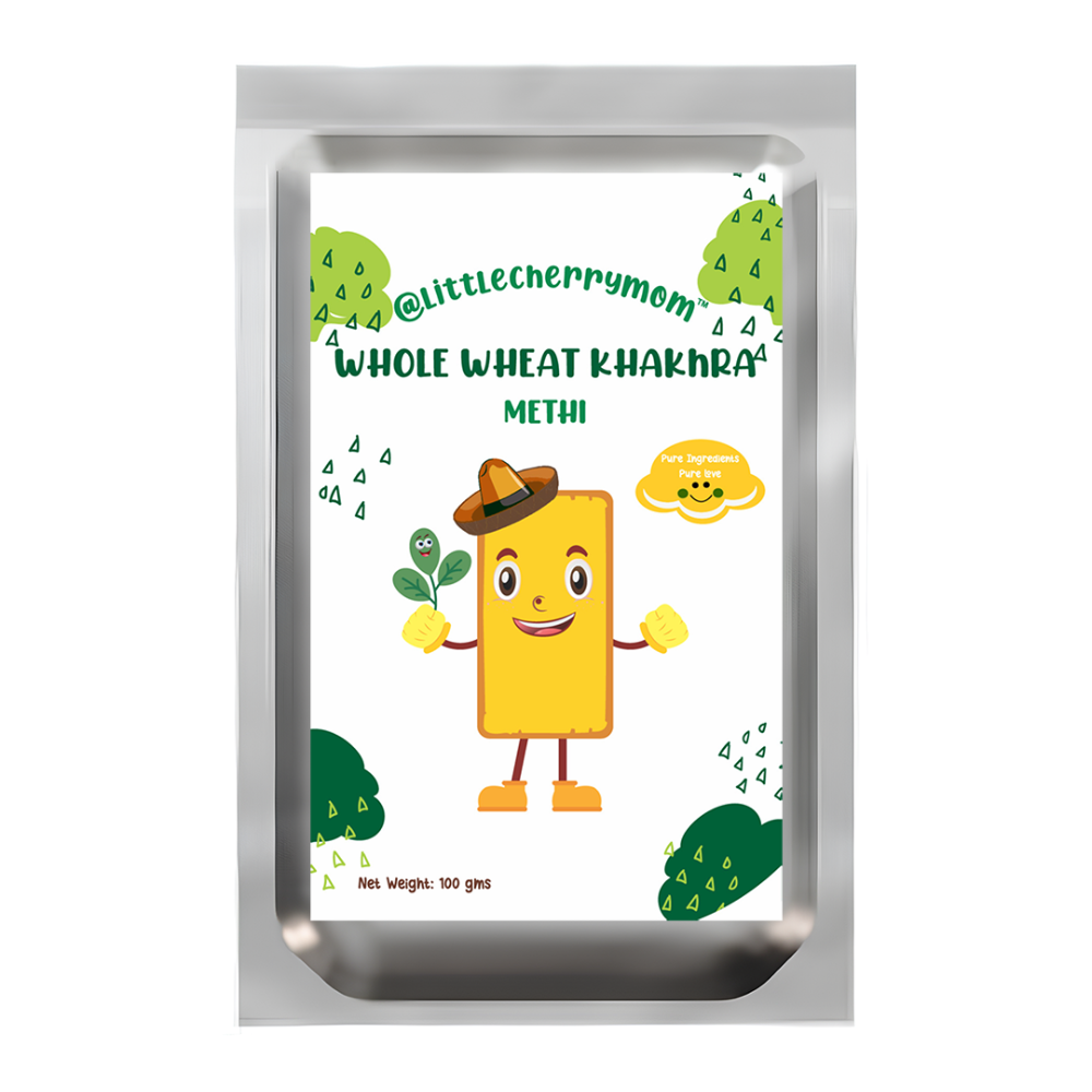 Littlecherrymom Whole Wheat Khakhra ?Methi | Grocsy