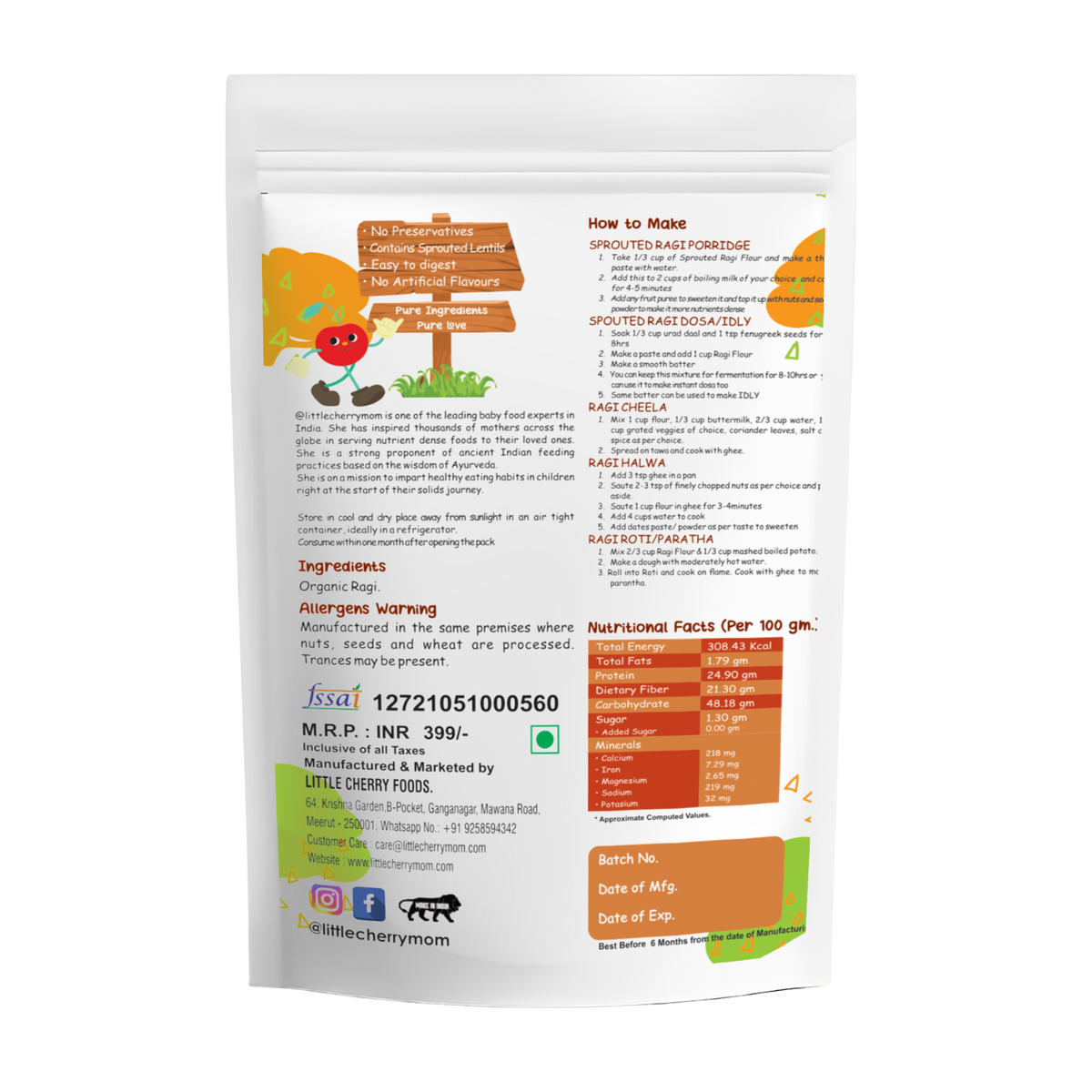 Littlecherrymom All In One Flour Combo | Grocsy