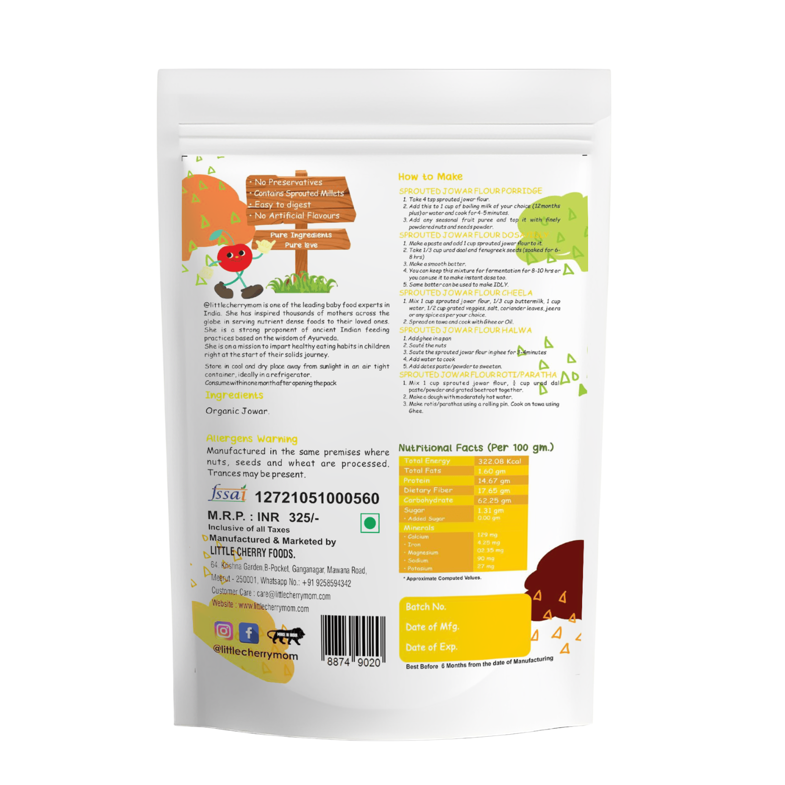Littlecherrymom All In One Flour Combo | Grocsy
