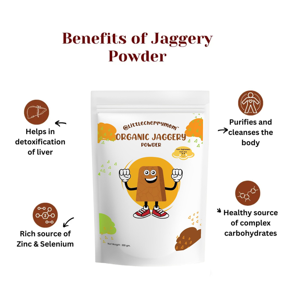 Littlecherrymom Organic Jaggery Powder | Grocsy