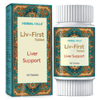 Herbal Hills Liv - First Liver Support Tablets | Grocsy