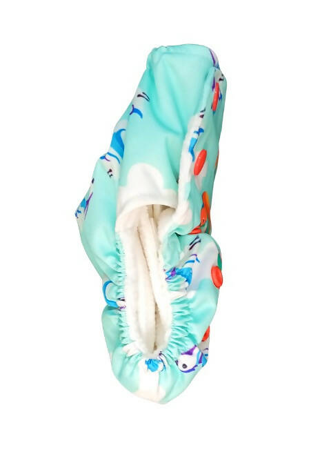 Kindermum Nano Aio Cloth Diaper With 2 Organic Cloth Inserts- Birdie For Kids | Grocsy