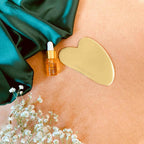 Natural Vibes Kwansha Face Massager with Free Gold Beauty Elixir Oil | Grocsy