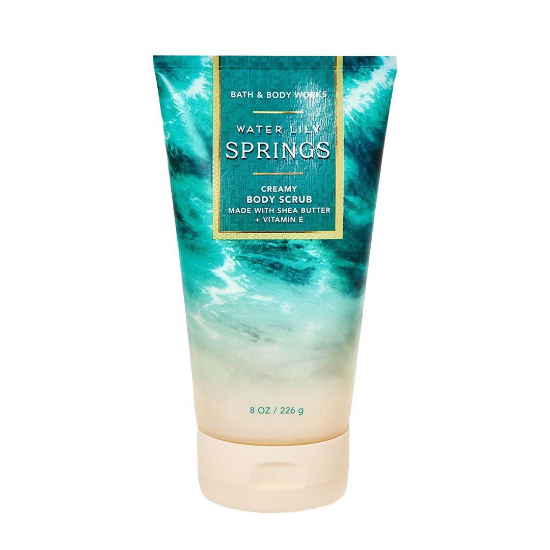 Bath & Body Works Water Lily Springs Creamy Body Scrub | Grocsy