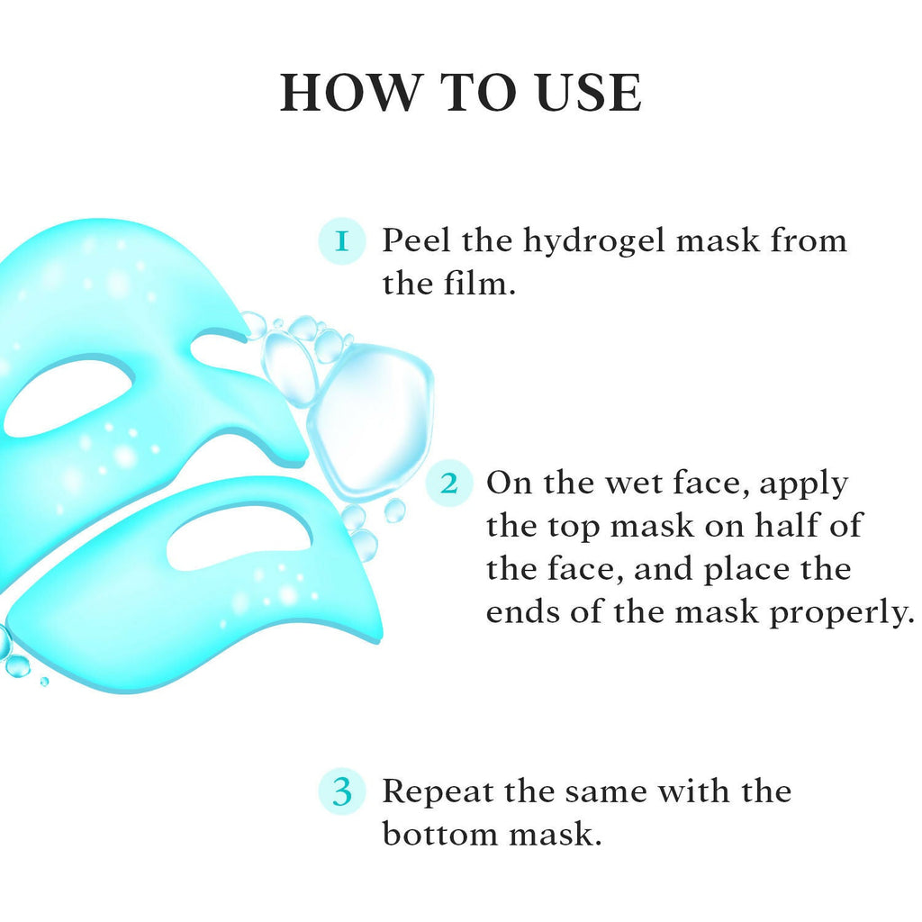 Professional O3+ Collagen Hydrogel Facial Mask For Bright & Plump Skin | Grocsy