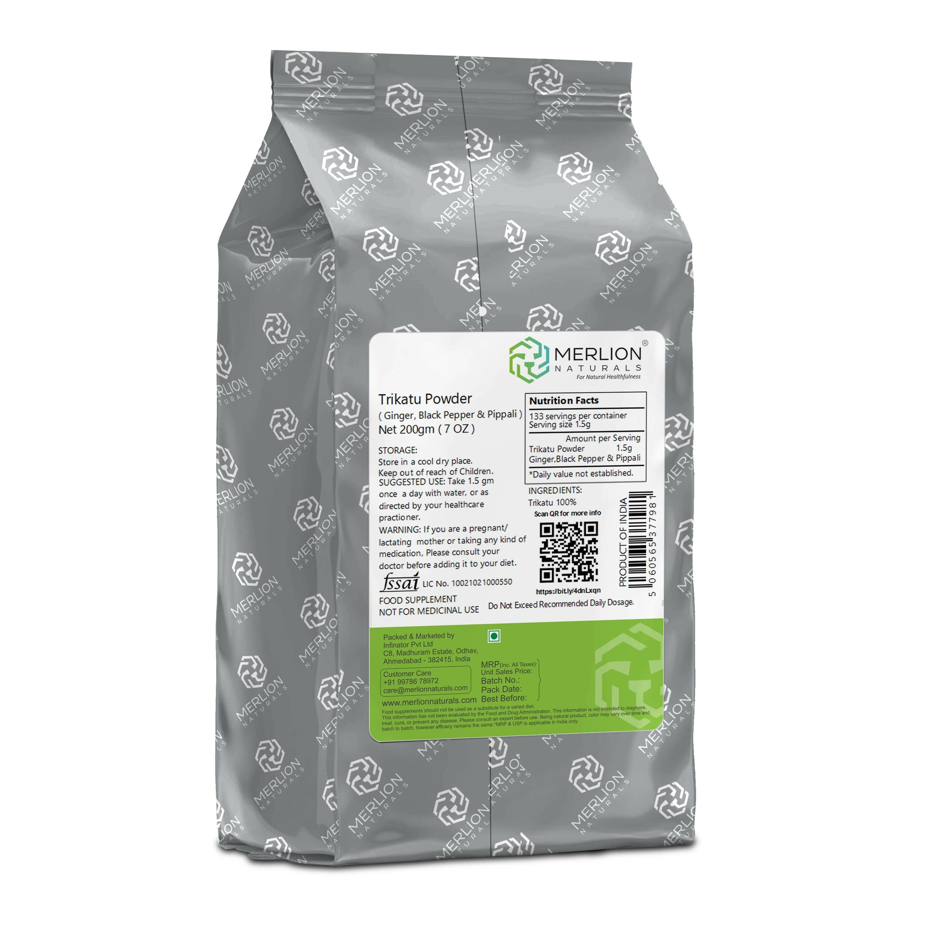 Merlion Naturals Trikatu Powder | Grocsy