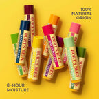 Burt's Bees Natural Moisturizing Lip Balms (Original Beeswax, Strawberry, Coconut & Pear, Vanilla Bean) | Grocsy