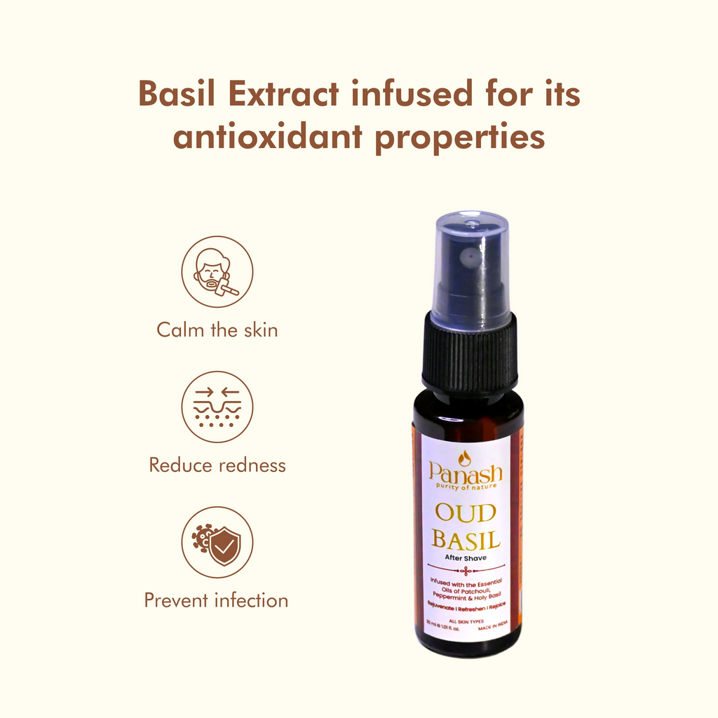 Panash Oud Basil After Shave | Grocsy