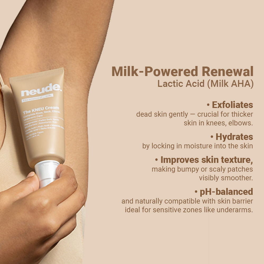 Neude The KNEU Cream (Knee, Neck, Elbow & Underarm) for Depigmentation | Grocsy