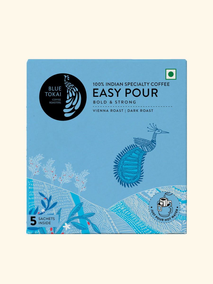 Blue Tokai Vienna Dark Roast Easy Pour Sachets | Grocsy