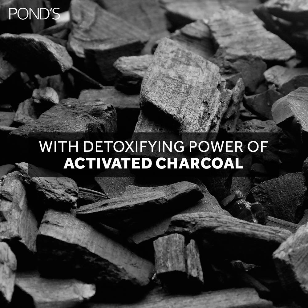 Ponds Charcoal Anti-pollution Home Facial Kit | Grocsy
