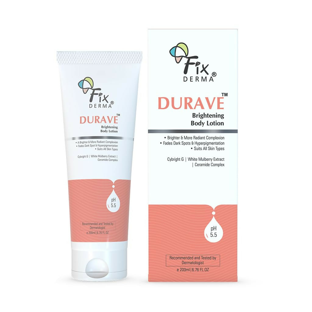 Fixderma Durave Brightening Body Lotion with Ceramide For Hyperpigmentation & Dark Spots | Grocsy